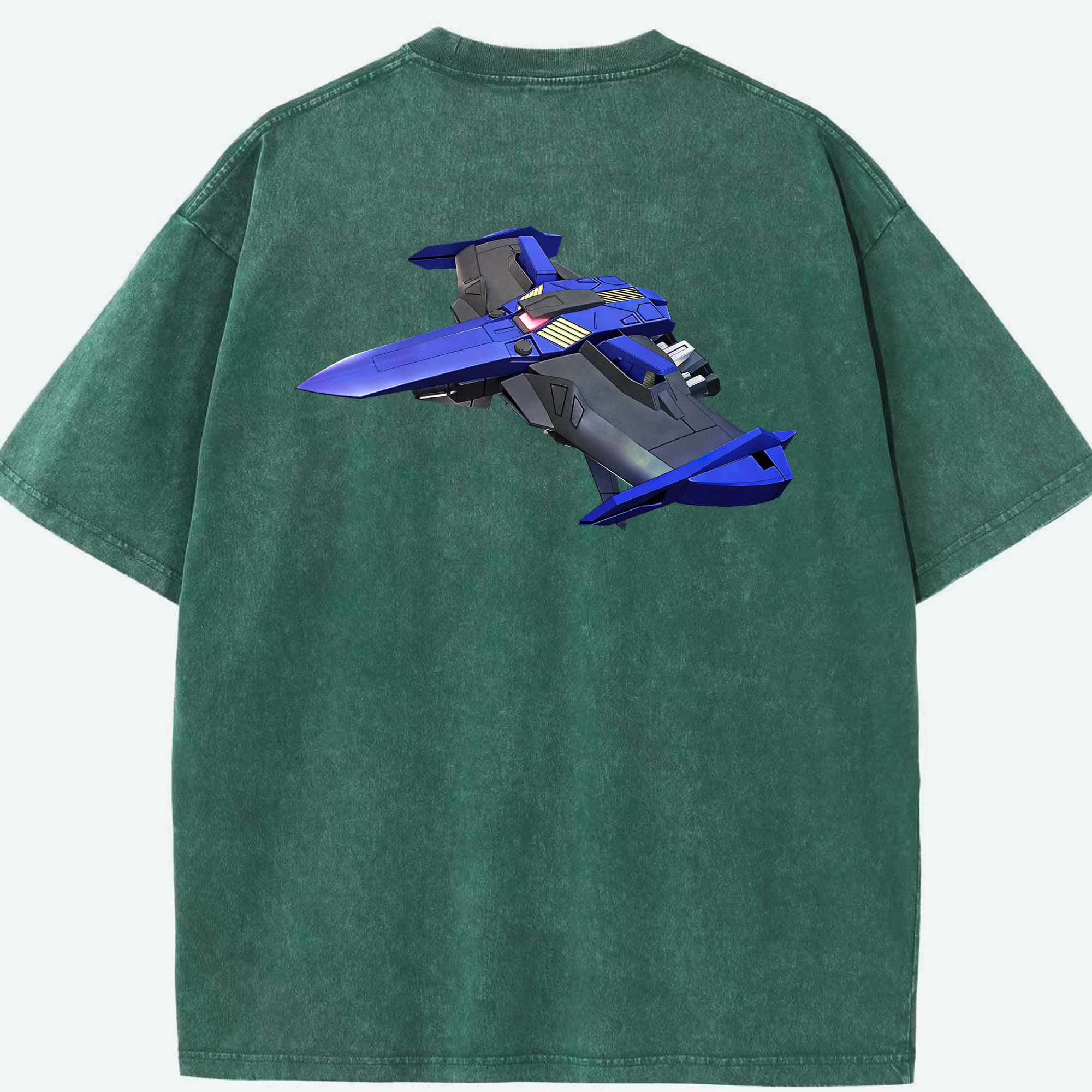 （画像用） 機動戦士ガンダム Mobile Suit Gundam 綿100% ヴィンテージ風 半袖Tシャツ（背面プリント）
